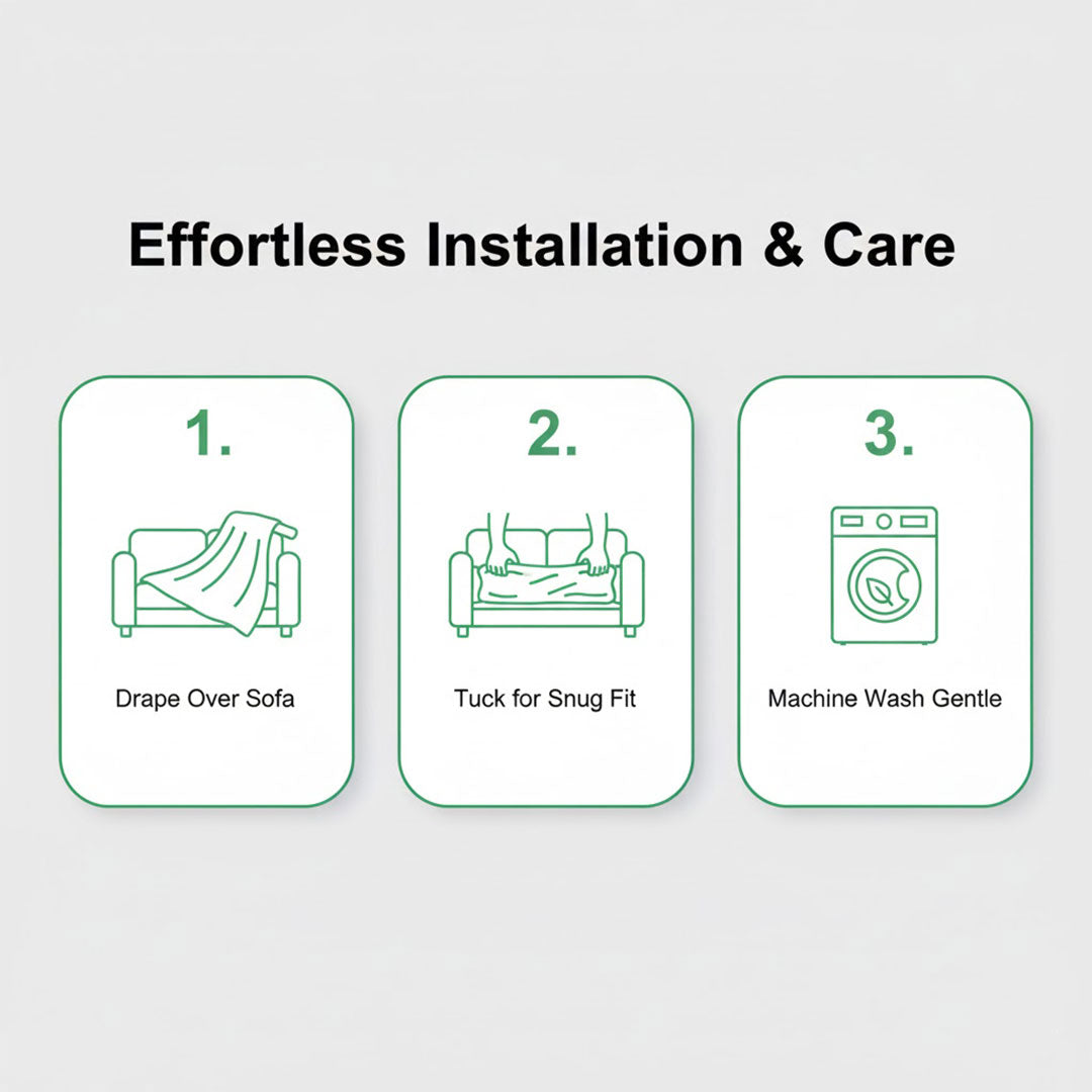 Canapé-lit - Jacquardstoff - Haustierfreundliches Design