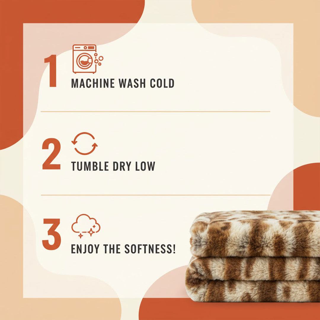 Décoration de maison en fausse fourrure - Weiches Nerz - Dekoratives Design