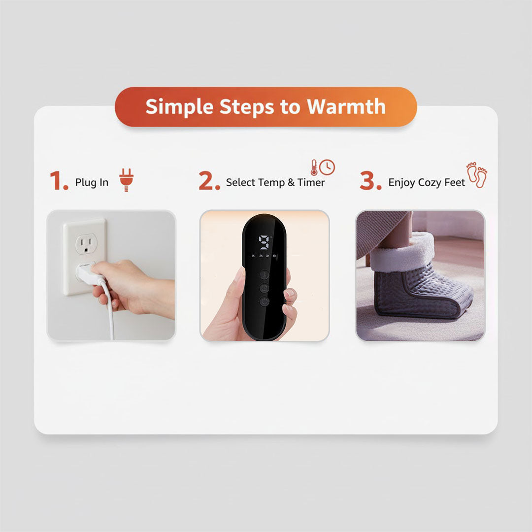 Chauffe-eau électrique - Température réglable - Flèches chauffantes