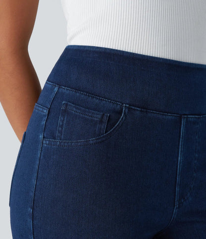 ElsaShape Denim Haute Taille Jeans avec Zakken – Look Confortable