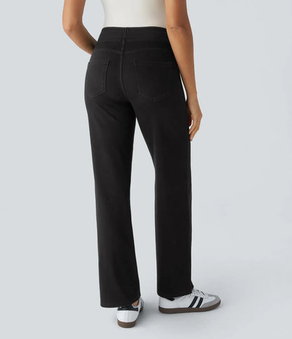 ElsaShape Denim Haute Taille Jeans avec Zakken – Look Confortable