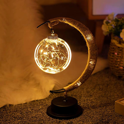 Lampe de table Lune pour salon - Veilleuse élégante et décoration intérieure