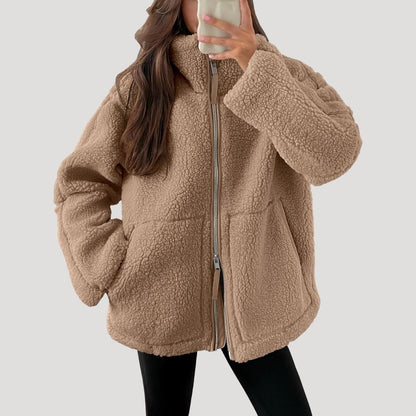 Veste Teddy Teddy Femme | Zacht, Fluffy et Warm pour les jours d'hiver