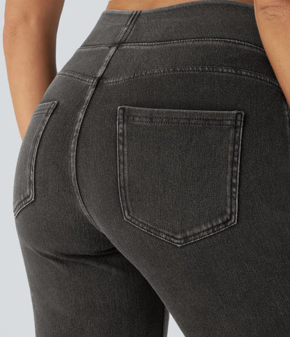 ElsaShape Denim Haute Taille Jeans avec Zakken – Look Confortable