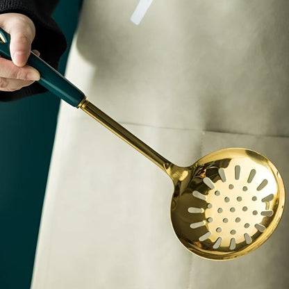 Coffret en acier inoxydable doré 