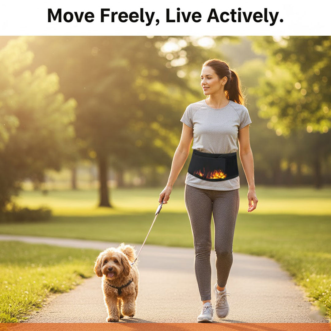 Lendenwirbelgurt - Magnetisches Design - Verstellbare Riemen