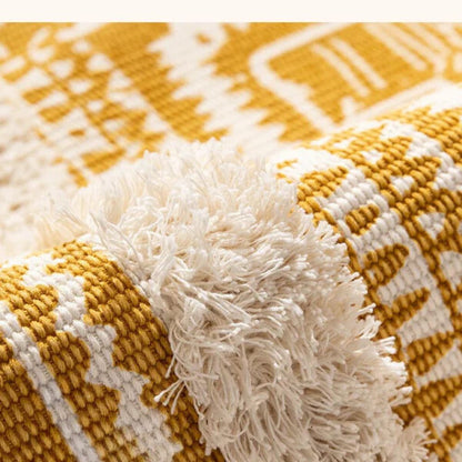 Bohemian Fringe Area Rug - Soft, Stylish, and Durable Home Decor