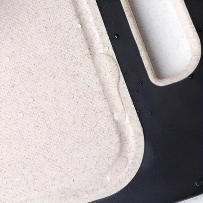 Umkehrbare Schneidebrett aus Edelstahl