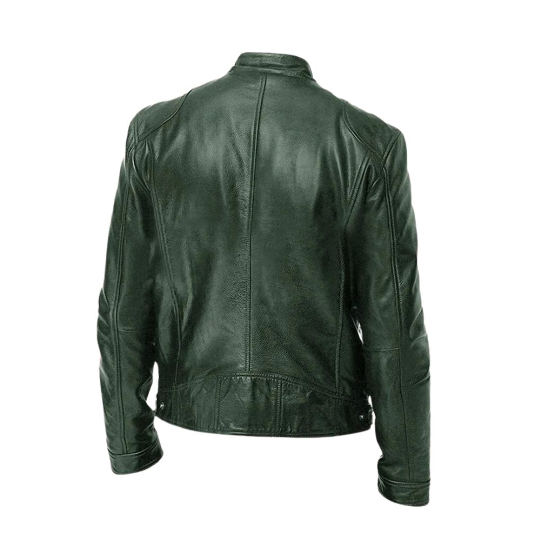 Veste en cuir | Artiste | Lederimitat | Veste motard | Veste en cuir pour hommes