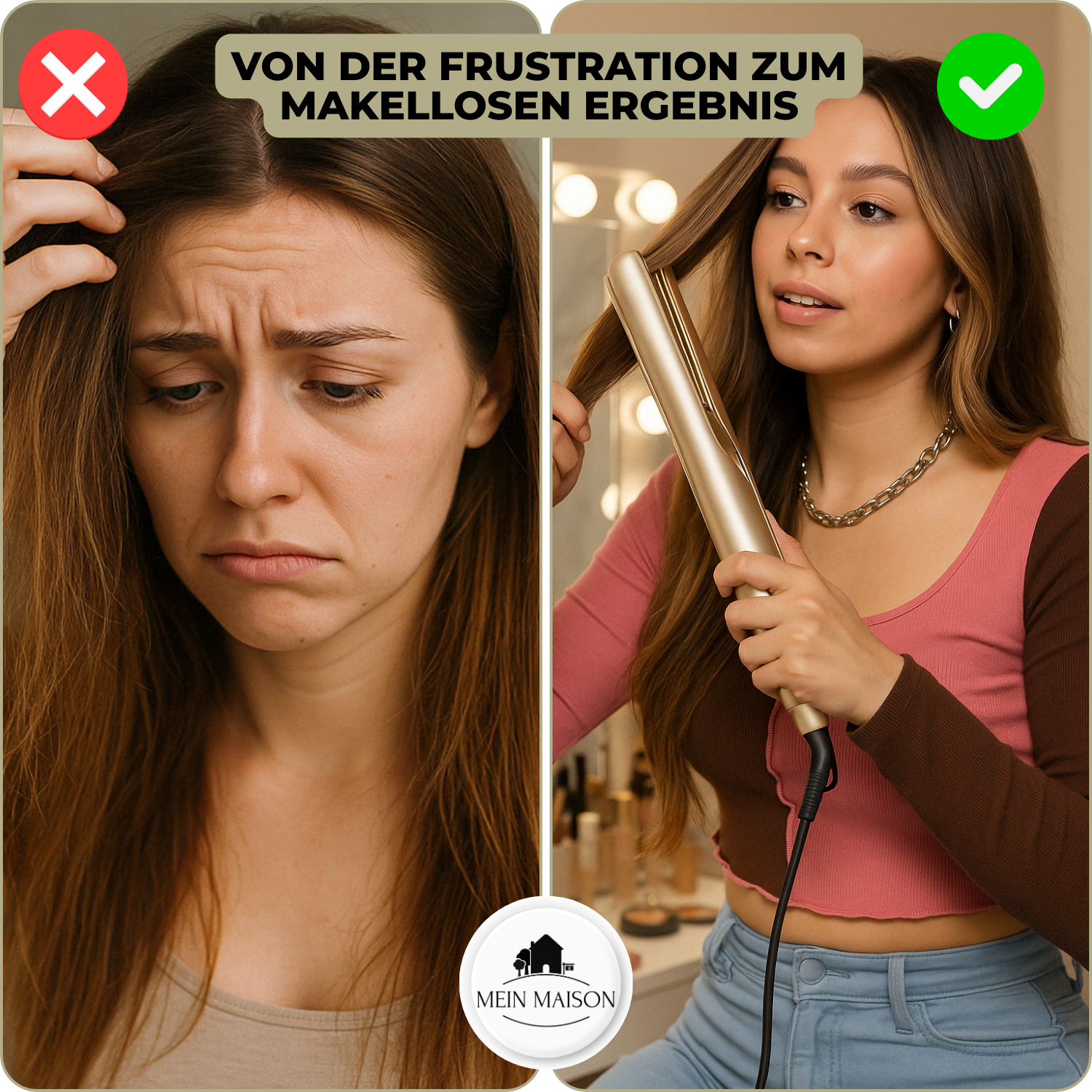 PerfectHair™ - 2-in-1 Haarglätter
