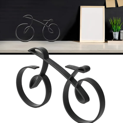 Urban Cyclist Wall Art - Modern Bike Decor for Home & Office