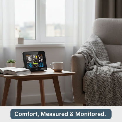 Kabellose Wetterstation - Innen- und Außenbereich - Écran LCD