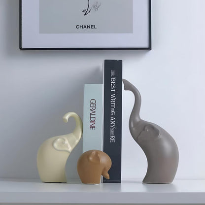 Statues d'éléphants modernes et élégantes pour la décoration intérieure et les cadeaux