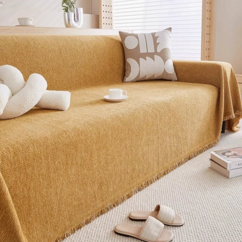 Stylish Minimalist Couch Cover for Sofa Protection and Home Decor