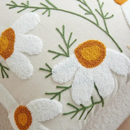 Stylish Botanical Print Throw Pillow Cover for Home Decor