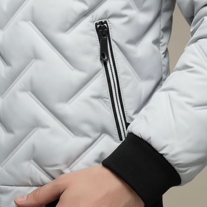 Vario Herrenjacke mit Samtfinish – Weiche Oberbekleidung