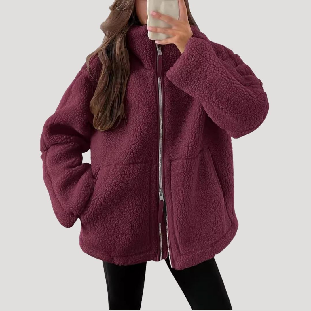 Veste Teddy Teddy Femme | Zacht, Fluffy et Warm pour les jours d'hiver