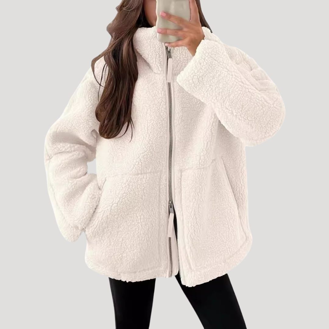 Veste Teddy Teddy Femme | Zacht, Fluffy et Warm pour les jours d'hiver