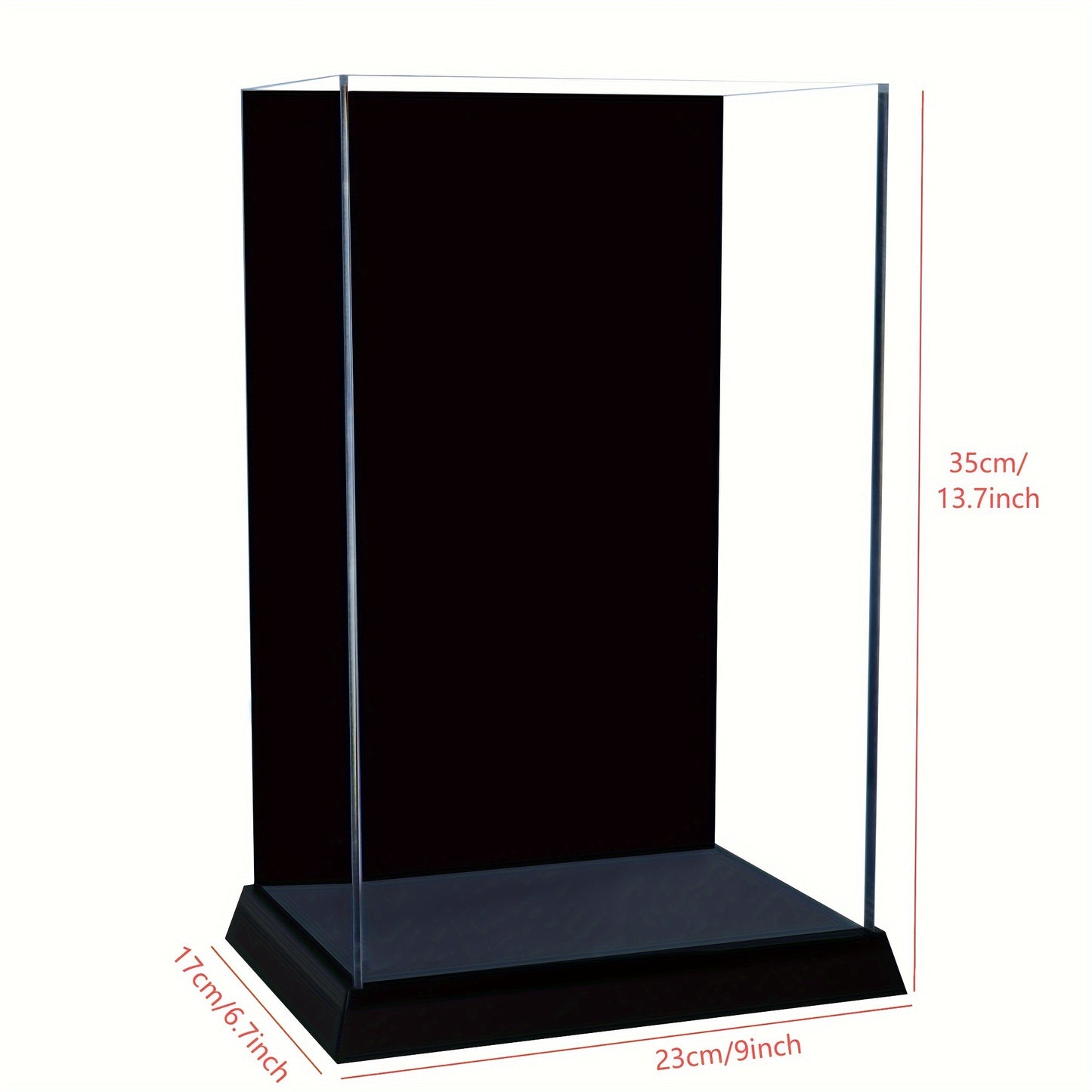 Grand aquarium en acrylique avec support - Aquarium élégant pour betta avec vue transparente, conception durable pour la maison ou le bureau