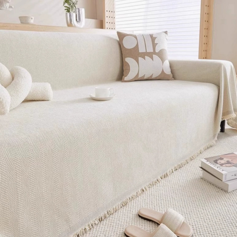 Stylish Minimalist Couch Cover for Sofa Protection and Home Decor