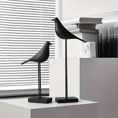 Figurines d'oiseaux minimalistes et élégantes pour la décoration intérieure et les cadeaux