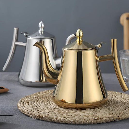 Edelstahl-Teekessel avec filtre intégré