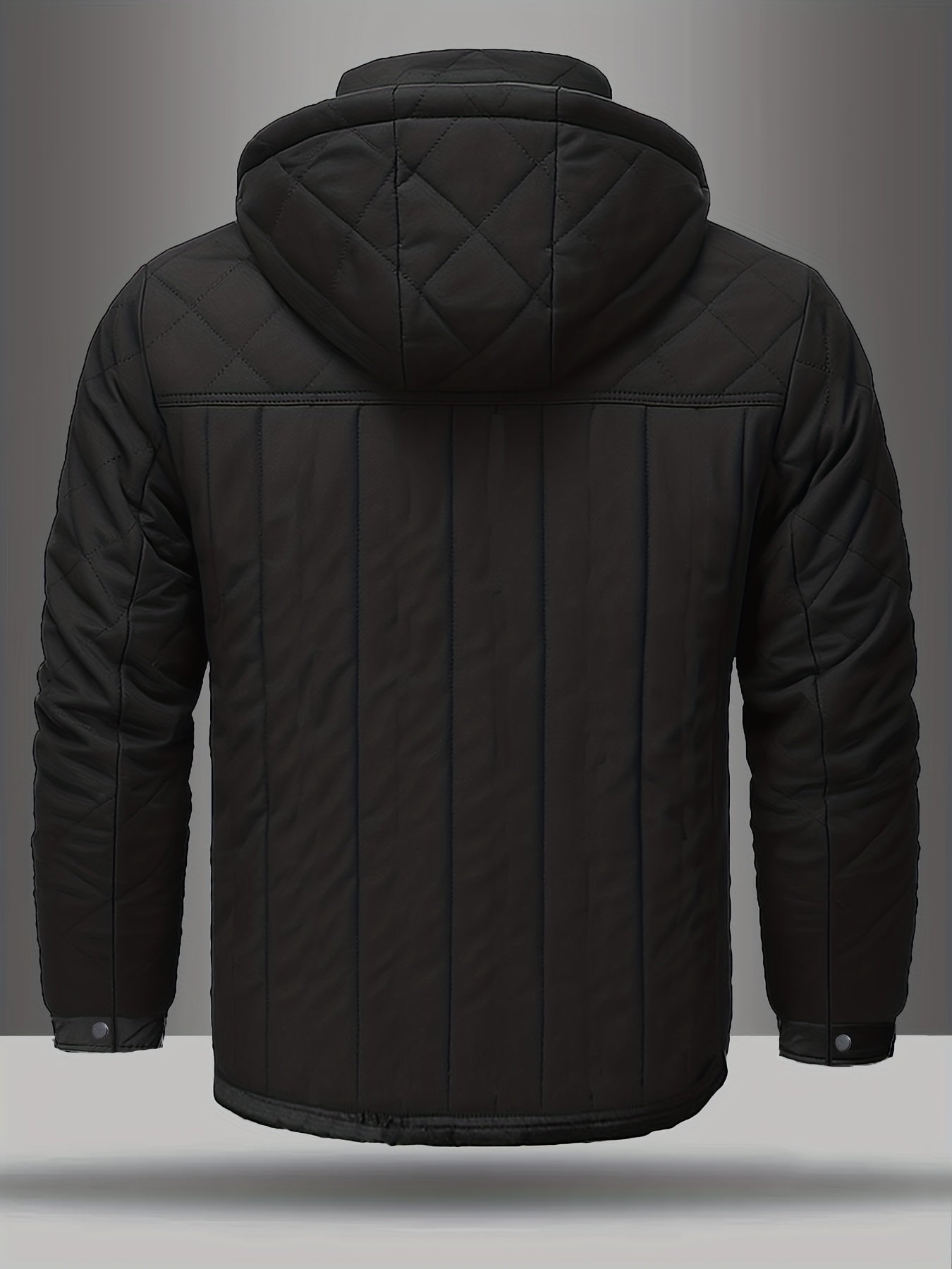 Veste d'hiver pour hommes – Veste à capuche thermoisolée pour les températures plus humides