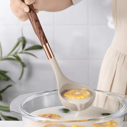 Luxe Silikon Kochutensilien | Ensemble de 10 pièces