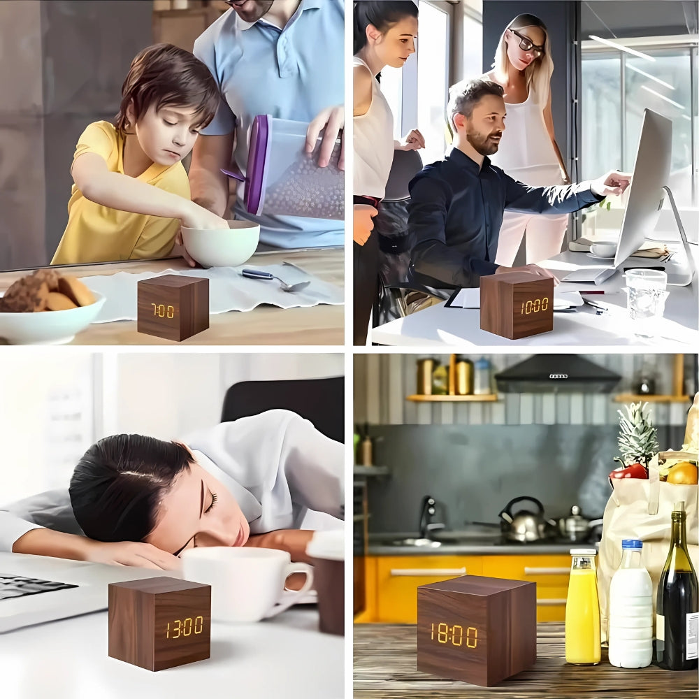 Alarme LED Cube Moderne