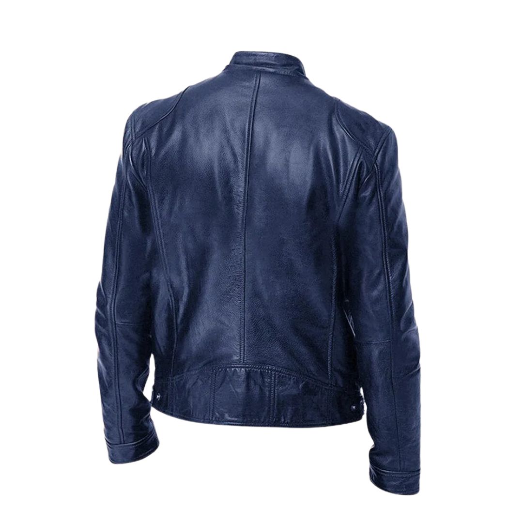Veste en cuir | Artiste | Lederimitat | Veste motard | Veste en cuir pour hommes