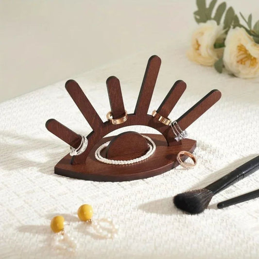 Présentoir à bijoux élégant pour colliers, boucles d'oreilles et bracelets