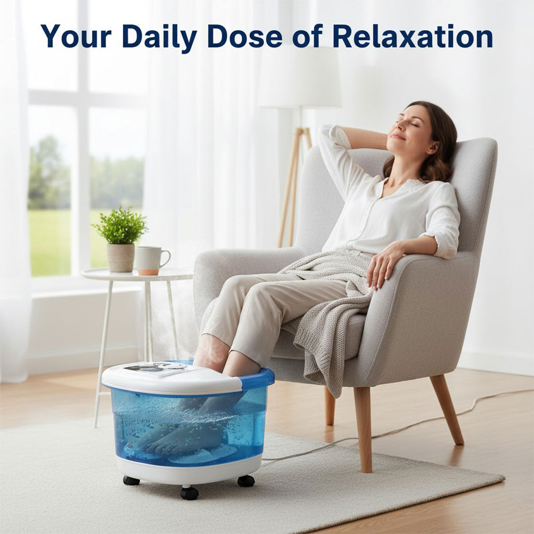 Fußbad-Massager - Hydrotherapie - Heizfunktion