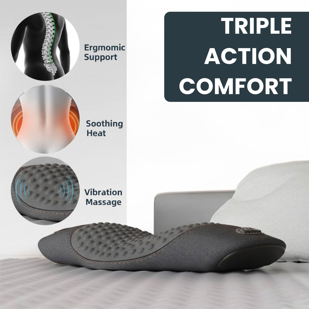 Lendenkissen - Heiz- und Vibrationsfunktionen