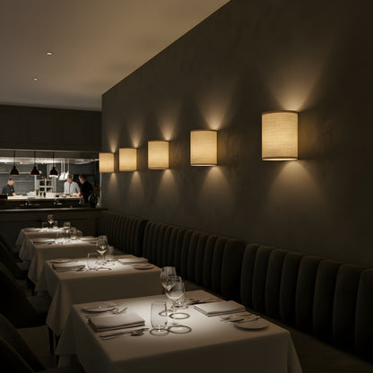 1+1 Gratis Stoff-Wandlampen