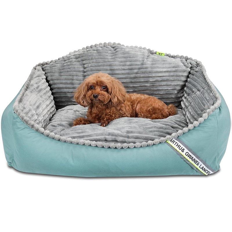 Lit de luxe pour chien – Confort ultra doux, offrant un bon soutien et facile à nettoyer