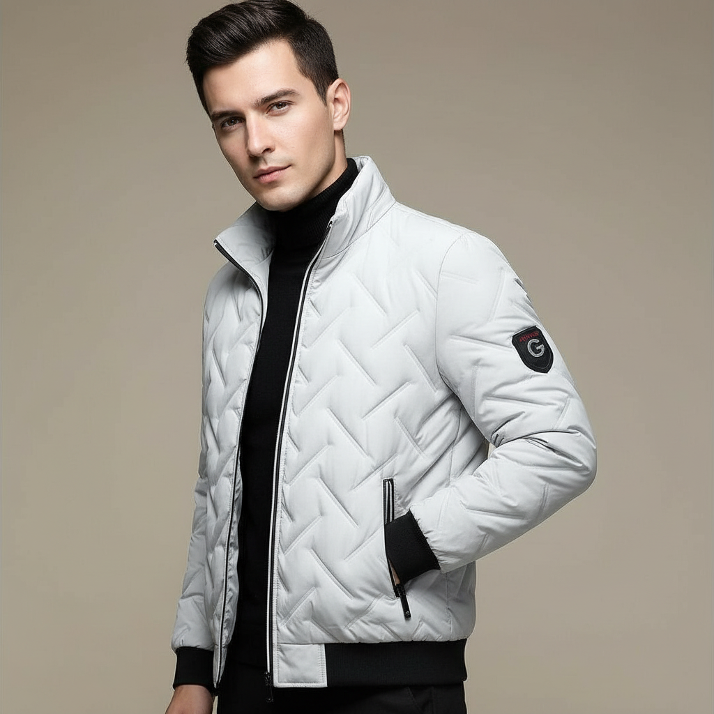 Vario Herrenjacke mit Samtfinish – Weiche Oberbekleidung