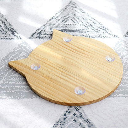 Wall Mounted Cat Scratching Post with Suction Cup Toy for Cats