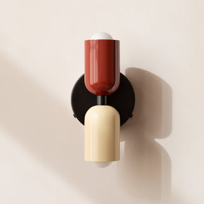 Applique murale double rétro - Éclairage intérieur style vintage