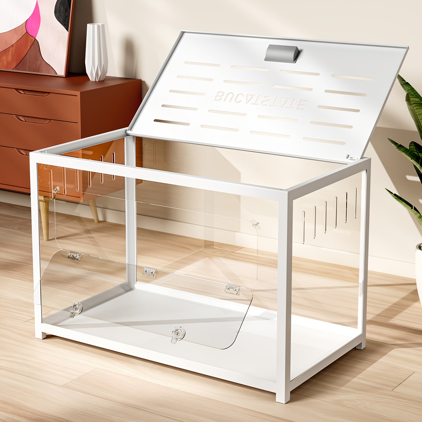 Grande cage pour hamsters nains et syriens - Habitat empilable pour petits animaux