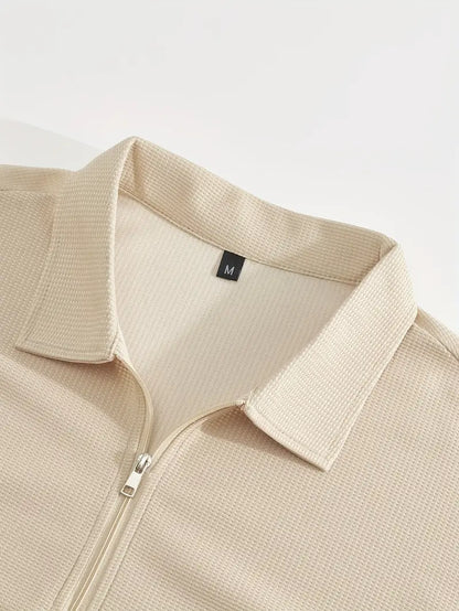 Hemd- und Hosen-Set - Kurzarm - Poloshirt - Zweiteiliges Set - Herrenbekleidung