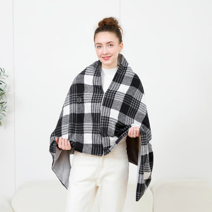 Elektrische Deken USB Verwarmde Plaid, Draagbare Warme Sjaal for Reizen &amp; Kantoor