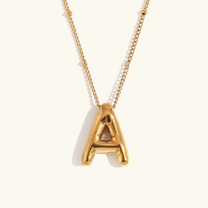 Arabella - Balloon Letter Initial Necklace — crafted for everyday quality.