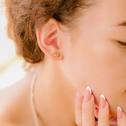 Tegan - Heart Earrings — bringing modern charm to your space.