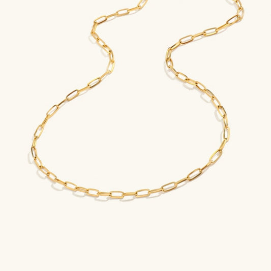 Collier Esther - Chaîne à maillons — confectionné avec soin et souci du détail.