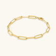 Freya - Elegant Paperclip Bracelet — bringing modern charm to your space.