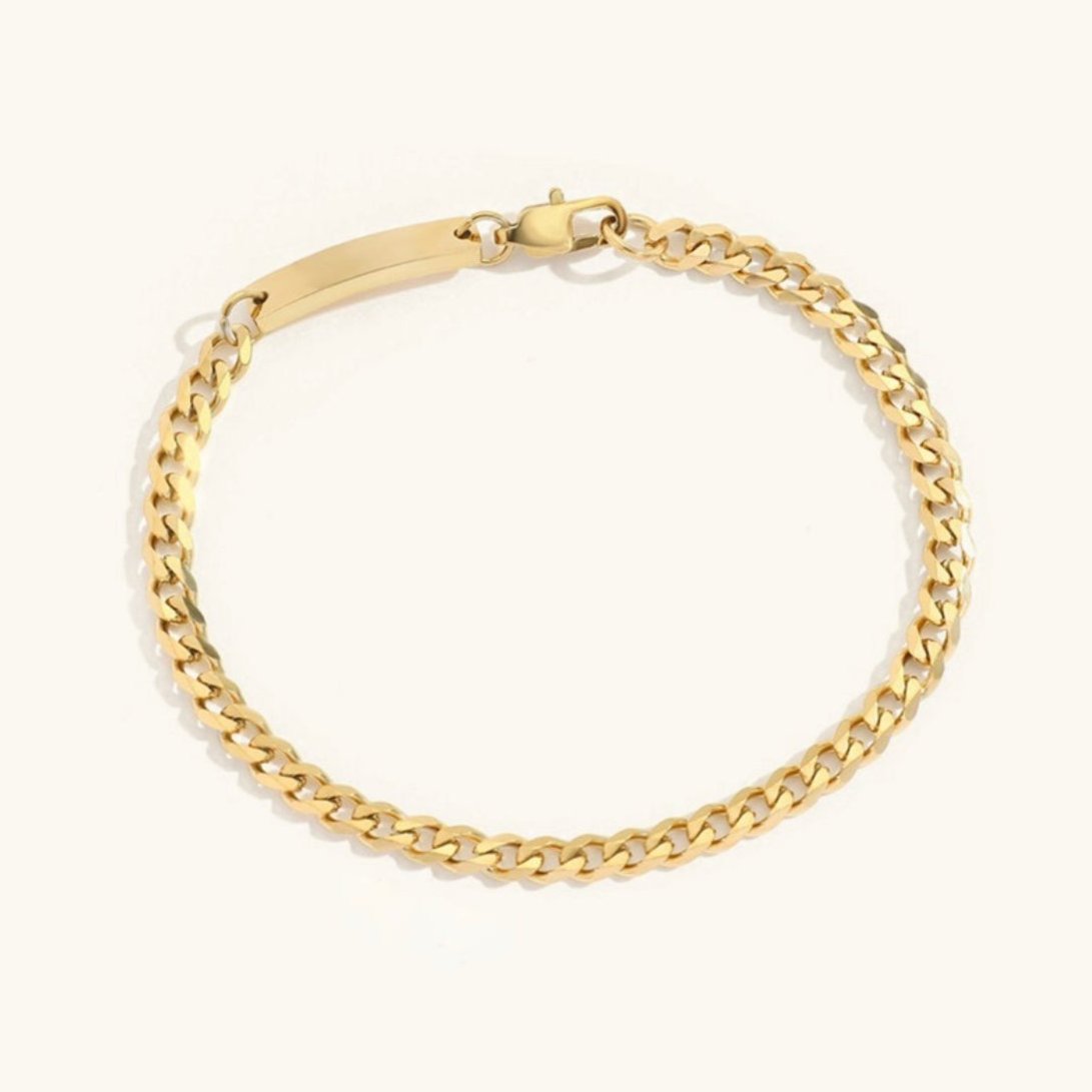 Rosemary - Bar Link Chain Bracelet — perfect for those who value comfort and design.