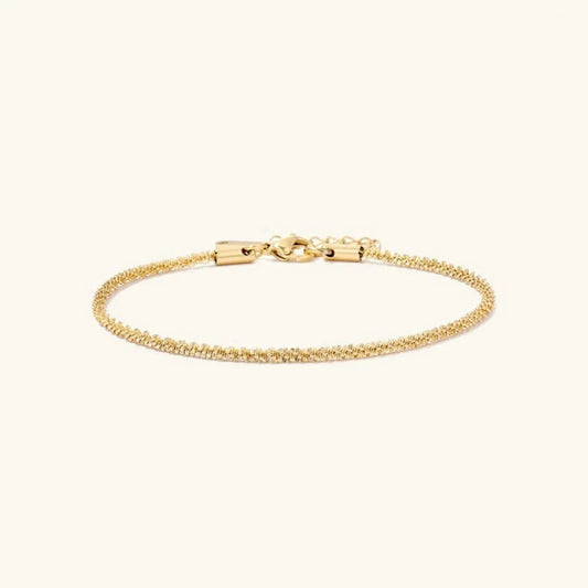 Samantha - Bracelet de cheville à chaîne — apporte une touche de charme moderne à votre espace.