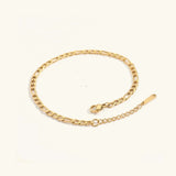 Nell - Gold Loop Anklet — made with care and attention to detail.