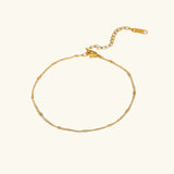 Wren - Gold Anklet — made with care and attention to detail.