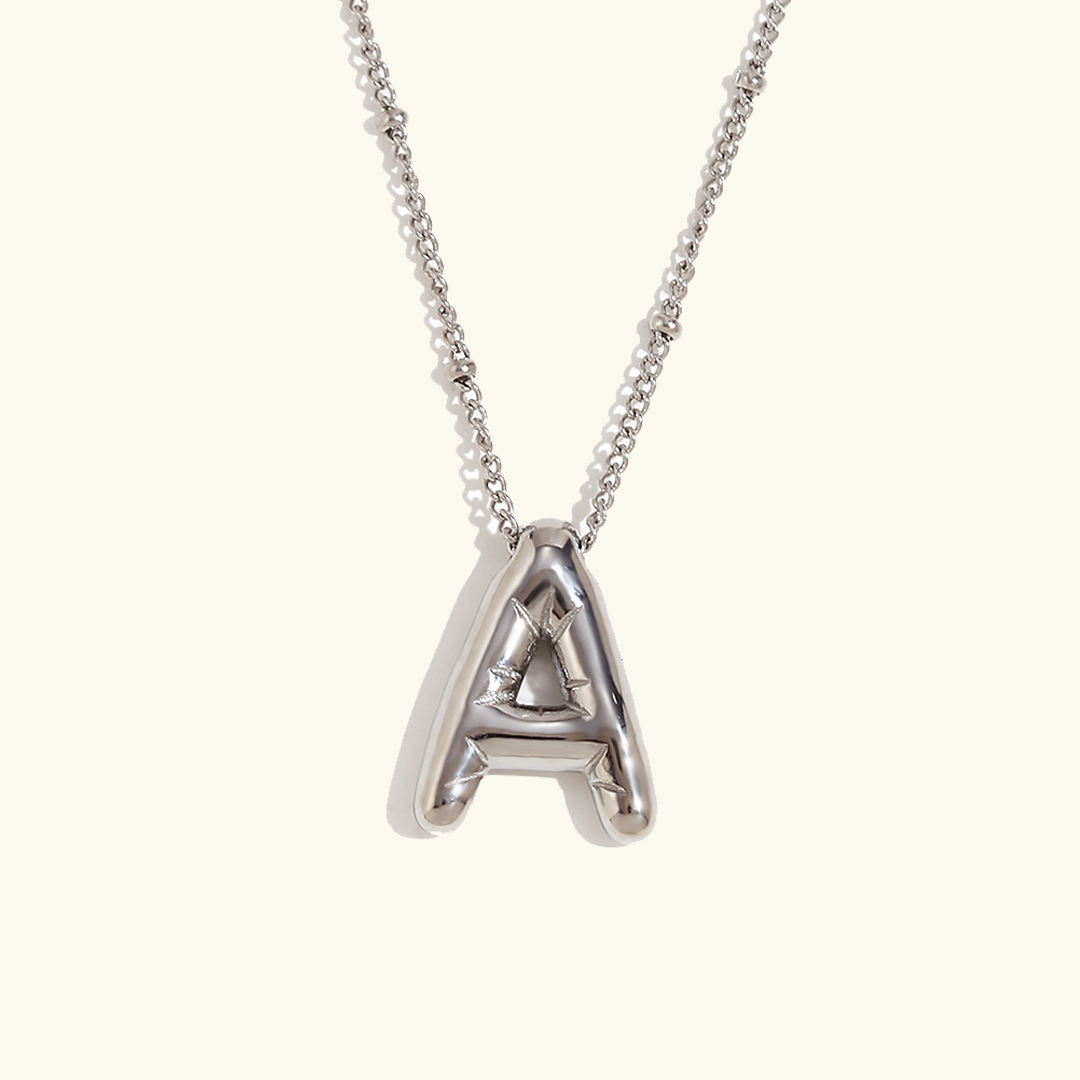 Arabella - Balloon Letter Initial Necklace — crafted for everyday quality.